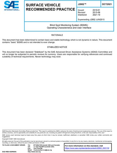 Standards PDF Cover Page