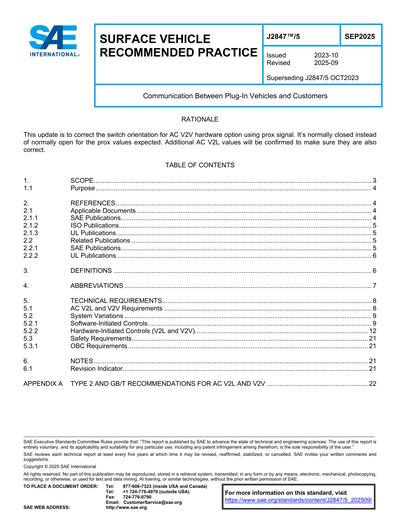 Standards PDF Cover Page