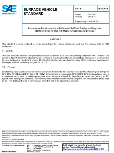 Standards PDF Cover Page