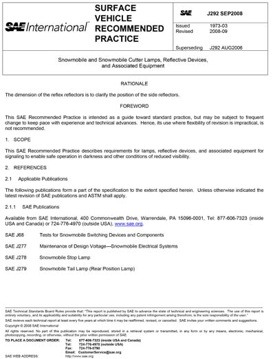 Standards PDF Cover Page