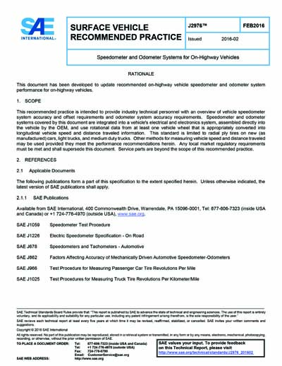 Standards PDF Cover Page