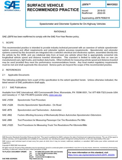 Standards PDF Cover Page