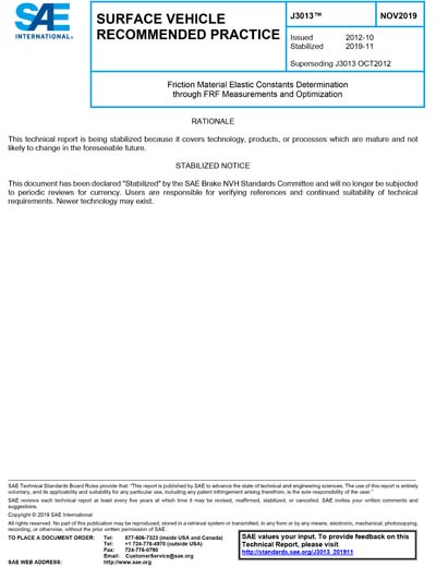 Standards PDF Cover Page