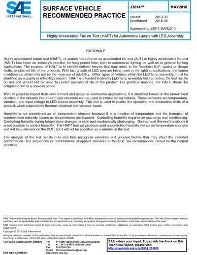Standards PDF Cover Page