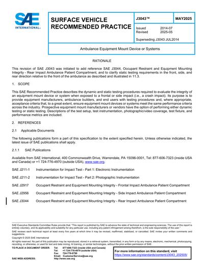 Standards PDF Cover Page