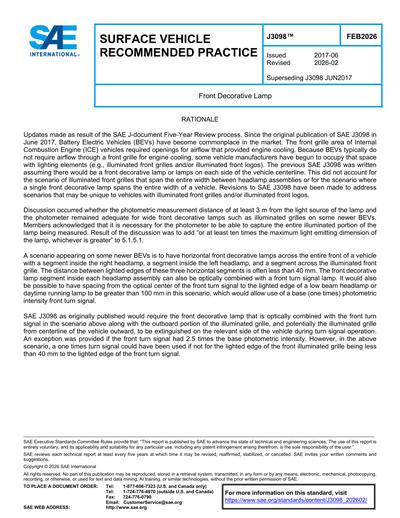 Standards PDF Cover Page