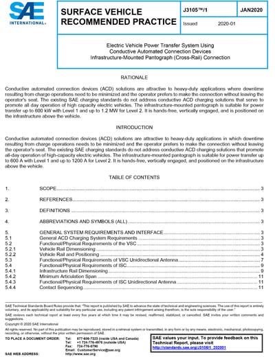Standards PDF Cover Page