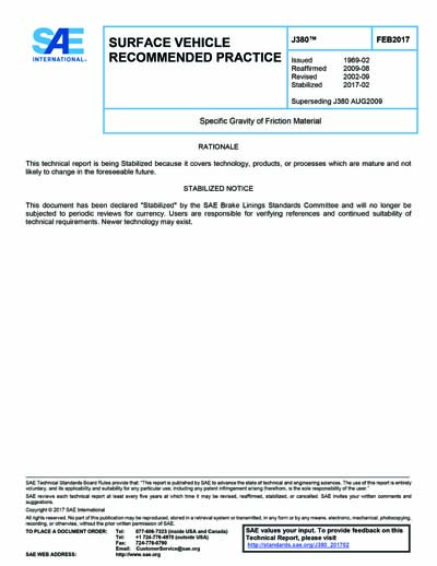 Standards PDF Cover Page