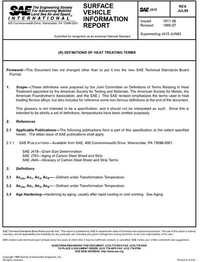 Standards PDF Cover Page