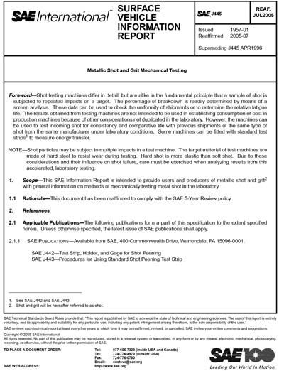 Standards PDF Cover Page