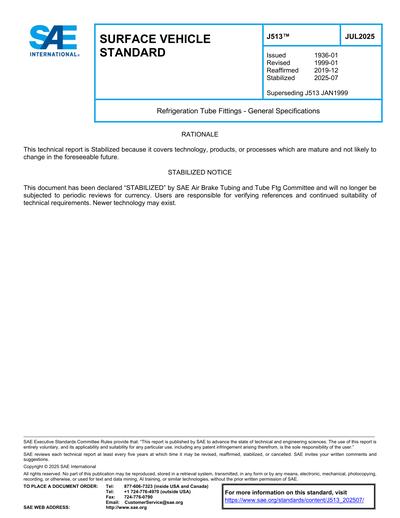 Standards PDF Cover Page