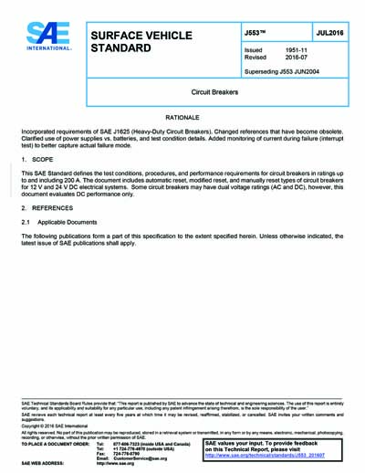 Standards PDF Cover Page