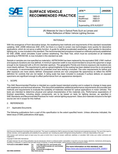 Standards PDF Cover Page