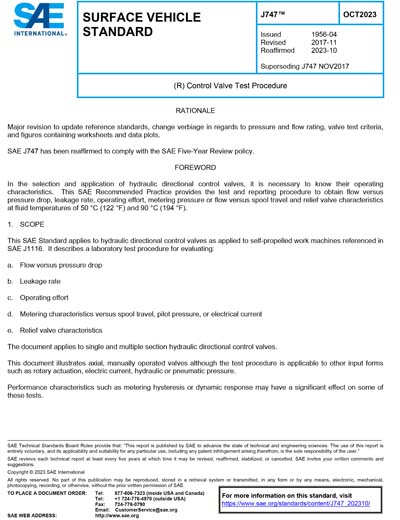 Standards PDF Cover Page