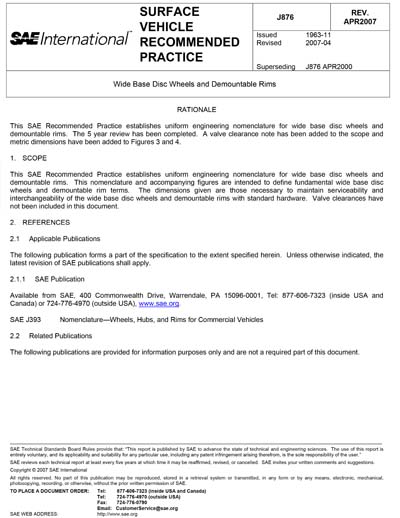 Standards PDF Cover Page