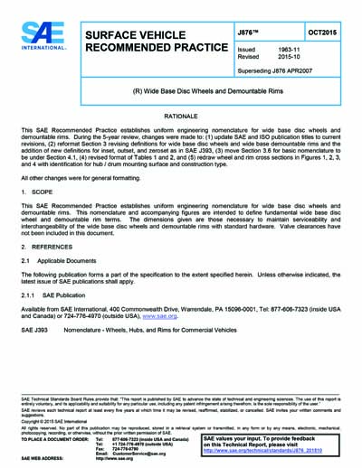 Standards PDF Cover Page