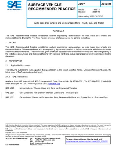 Standards PDF Cover Page