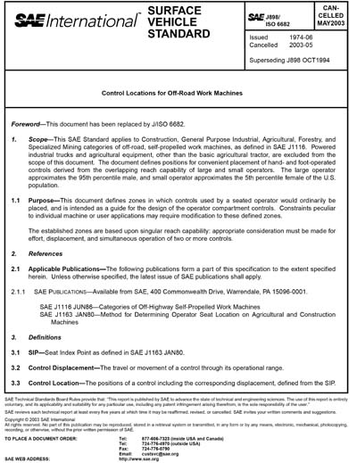 Standards PDF Cover Page