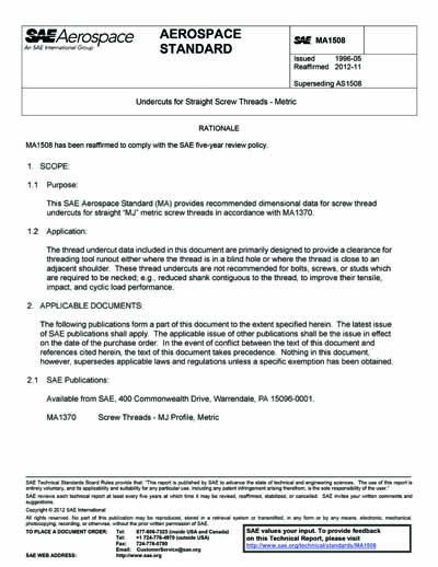 Standards PDF Cover Page
