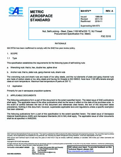 Standards PDF Cover Page