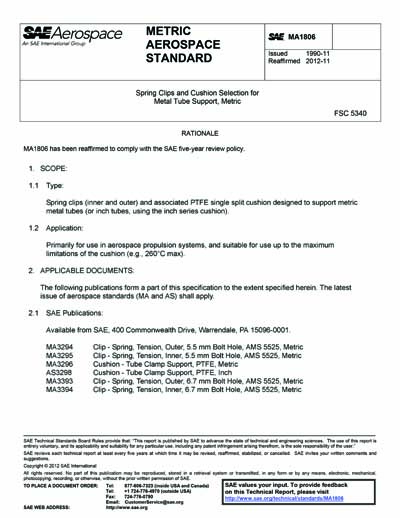 Standards PDF Cover Page
