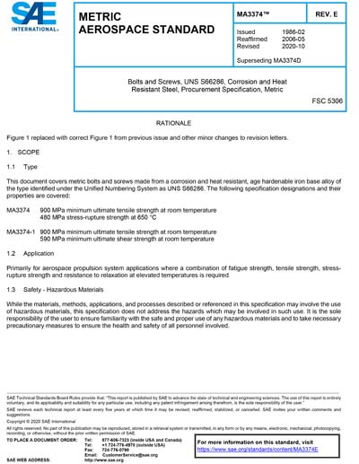 Standards PDF Cover Page