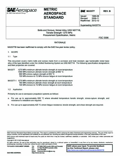 Standards PDF Cover Page