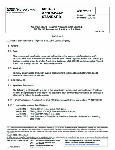 Standards PDF Cover Page