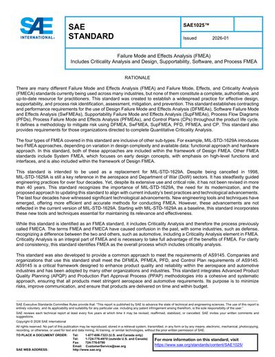 Standards PDF Cover Page
