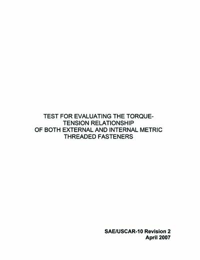 Standards PDF Cover Page