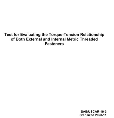 Standards PDF Cover Page