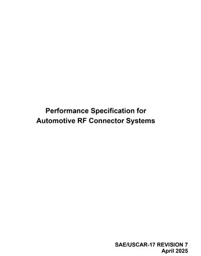 Standards PDF Cover Page