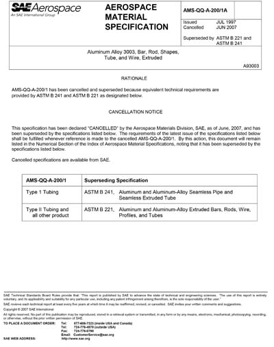 Standards PDF Cover Page