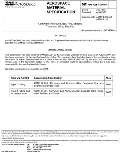 Standards PDF Cover Page