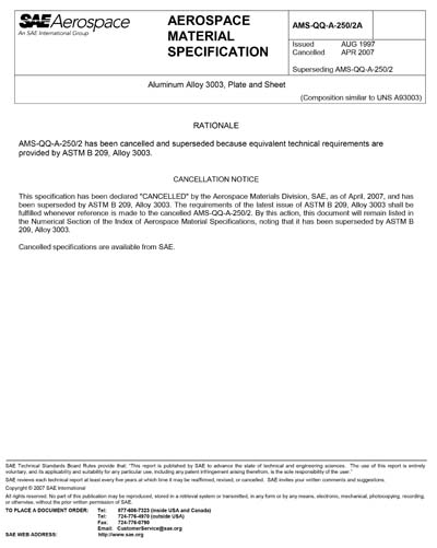 Standards PDF Cover Page