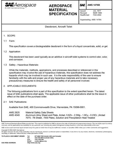 Standards PDF Cover Page