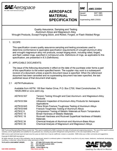 Standards PDF Cover Page