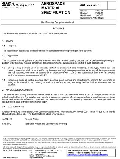 Standards PDF Cover Page