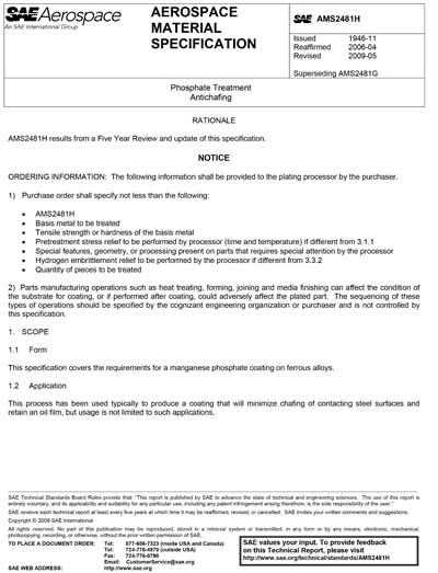 Standards PDF Cover Page