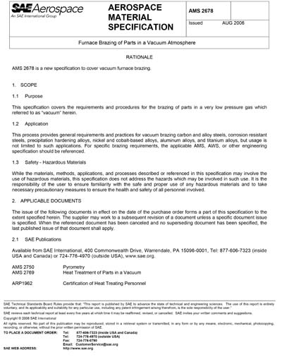Standards PDF Cover Page