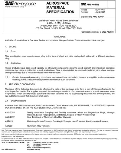 Standards PDF Cover Page