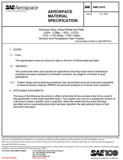 Standards PDF Cover Page