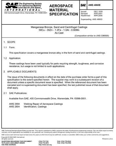 Standards PDF Cover Page