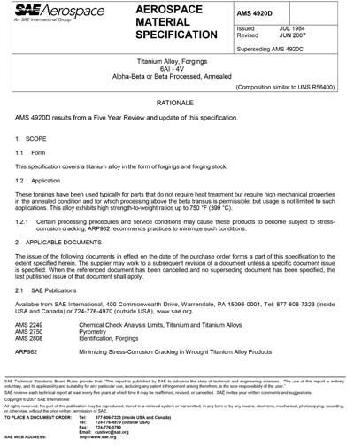 Standards PDF Cover Page
