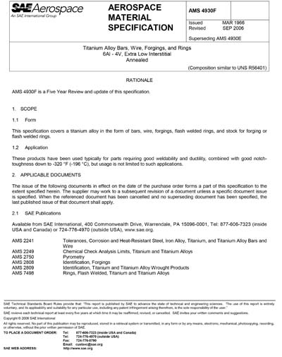 Standards PDF Cover Page