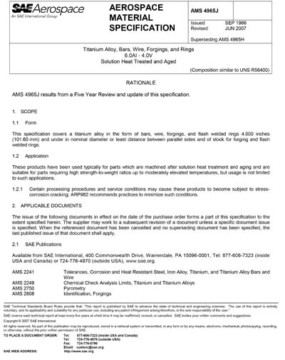 Standards PDF Cover Page