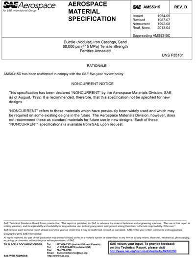 Standards PDF Cover Page