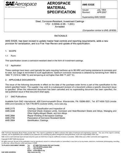 Standards PDF Cover Page