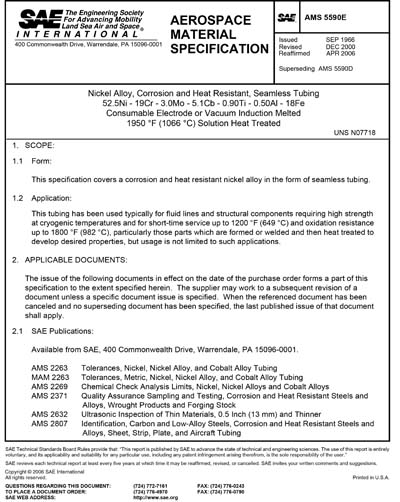 Standards PDF Cover Page
