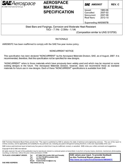 Standards PDF Cover Page